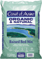 Coast of Maine Castine Blend Organic and Natural Raised Bed Mix, 1 cu ft (Pack of 4), RTU for Growing Vegetables, Herbs and Flowers