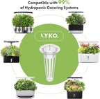 LYKOCLEAN 7 Pods Herb Seed Pod Kit Compatible with AeroGarden, iDoo, Ahopegarden, GARDENCUBE Hydroponics Growing System, 350+ Seeds with Basil, Parsley, Mint, Cilantro