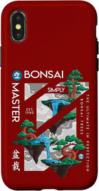 iPhone X/XS Zen Bonsai Tree Niwaki Japanese Garden Art Botanists Case