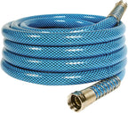 Camco TastePURE 25-Foot Premium Drinking Water Hose - Features a No-Kink Heavy-Duty Design with Machined Fittings for Extra Strength, 5/8” ID, and is Lead-Free, BPA-Free, and Phthalate-Free (22833)