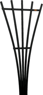 highwood Hartford Fan Trellis, 6 Foot, Black