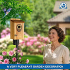 SISTERBIRD Bird Houses for Outside, Premium Wooden Bluebird Houses for Outside, Assembly Birdhouses for Outdoors, Weatherproof Bird House, Bluebird Finch Swallow Wren Chickadee