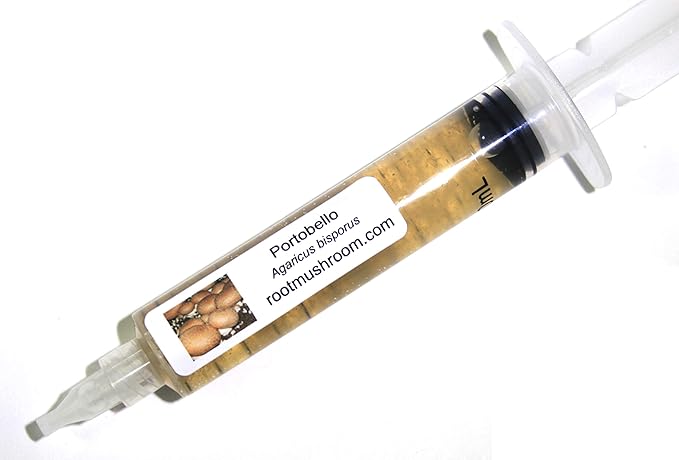 Root Mushroom Farm- Mushroom Liquid Cultures/Portobello(agaricus bisporus)