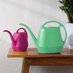 Bloem Aqua Rite 56 Fl Oz (.44 Gallon) Fuchsia Resin Watering Can for Indoor and Outdoor Use