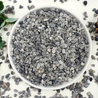 YISZM 2LB Succulent and Cactus Gravel Pebbles, 1/5 Inch Natural Decorative Polished Stones, River Rocks for Plants, Vases, Aquariums, Terrarium and Outdoor Gardening,Grey