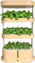 FLTRGO Garden Hydroponic Growing System 48 Pods Hydroponics Tower, Plant Germination Kit Aeroponics Growing Kit with LED Grow Light & Automatic Watering, Smart Garden Planter Aquaponics