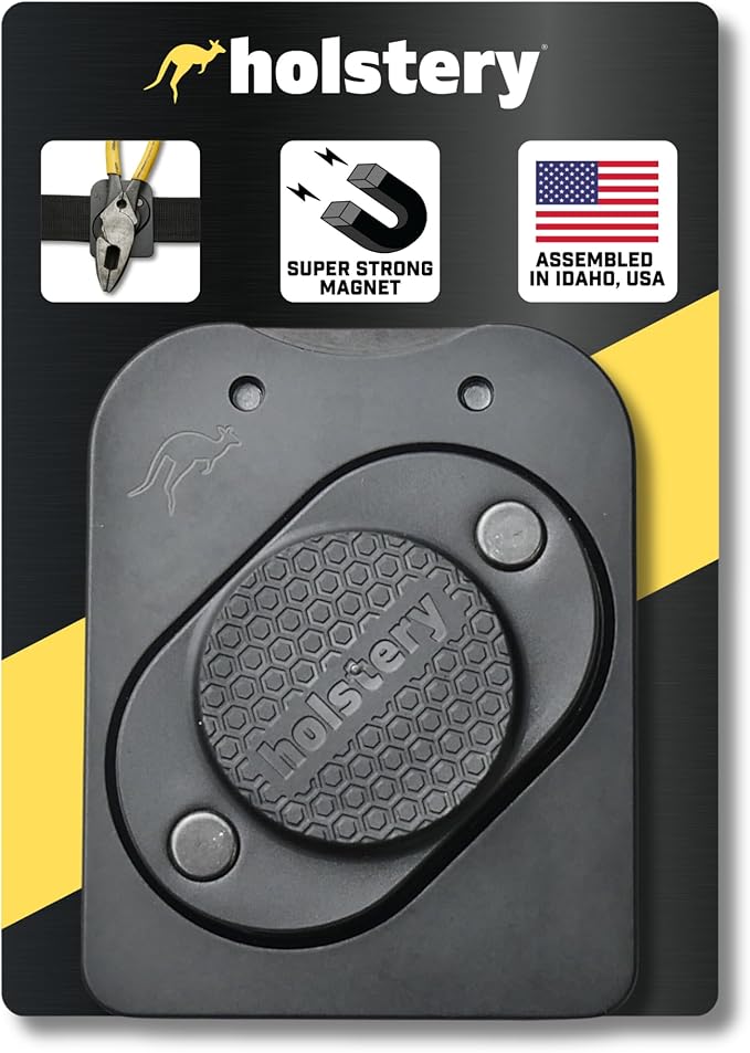 MagMaster | The Original Magnetic Tool Holder - Super Strong - Clip-On Any Belt, Tool Bags or Pocket - Assembled in USA