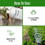 Elm Dirt Plant Juice Organic Fertilizer for All Plants - Indoor or Outdoor (32 oz Bottle)