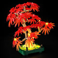 LED Light for Lego 10348 Japanese Red-Maple Bonsai Tree Set, Light Kit Compatible with Lego 10348 Building Blocks Model, Not Included The Model Set