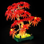 LED Light for Lego 10348 Japanese Red-Maple Bonsai Tree Set, Light Kit Compatible with Lego 10348 Building Blocks Model, Not Included The Model Set