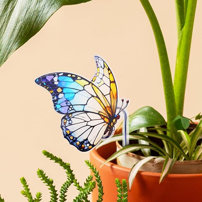 Butterfly Gifts for Women, Hanging Plant Planter for Indoor Outdoor Garden, Mothers Day Birthday Gifts for Mom Grandma from Daughter Son, Bird Lover Plant Pots Accessories