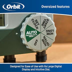 Orbit 56082 3-Outlet Programmable Digital Hose Watering Timer,(Pack of 4)