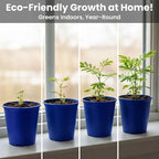 TickleMe Plant Deluxe Family Greenhouse Kit – Grow the Playful Plant that Closes Its Leaves When Tickled! Includes Mini Greenhouse, 3 Seed Packets, Soil Pellets & Pots – Fun Indoor Gardening Gift