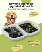 oneisall 8 Set Filters for PWF-002 Dog Fountain | Contain 8Sets Filter,Higher Adsorption Efficiency,Wide Compatibility,Dual Pump Protection, Lower Long-term Pet Expenses
