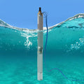 Submersible Pumps 3" OD Pipe 110V/60HZ 0.75KW 1HP Stainless Steel submersible well pump 1" Outlet Submersible Bore Pump submersible well pump with Control Box for Industrial and Home Use (0.75KW 1HP)
