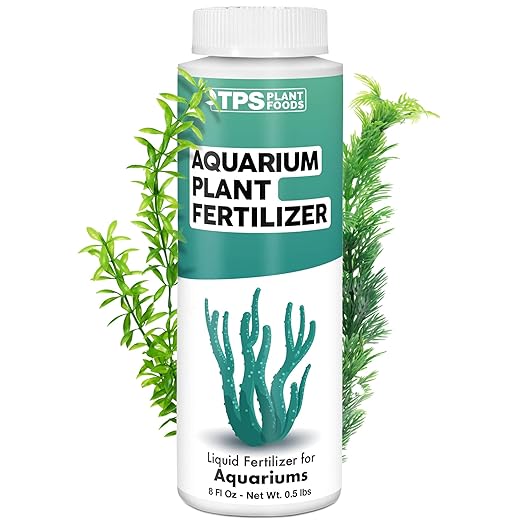 Aquarium Plant Fertilizer – Liquid Plant Food for Lush Underwater Growth, Vibrant Color & Strong Root Development, 8 oz