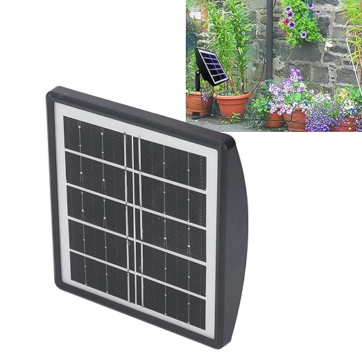 Solar Drip Irrigation System, Automatic Timing Plant Watering Devices Solar Water Pump Ip67 Garden Irrigation System for Greenhouse Garden Lawn