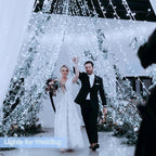 JMEXSUSS 800 LED White Christmas String Lights Outdoor, String Twinkle Lights Clear Wire Plug in for Tree Christmas Room Wedding Outside Decorations