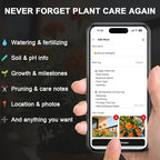 QR Plant Labels, Scan-to-Record Plant Care Tracker & Garden Journal, 304 Stainless Steel Outdoor Waterproof Tags Markers for Seeds and Herbs, 20 pcs