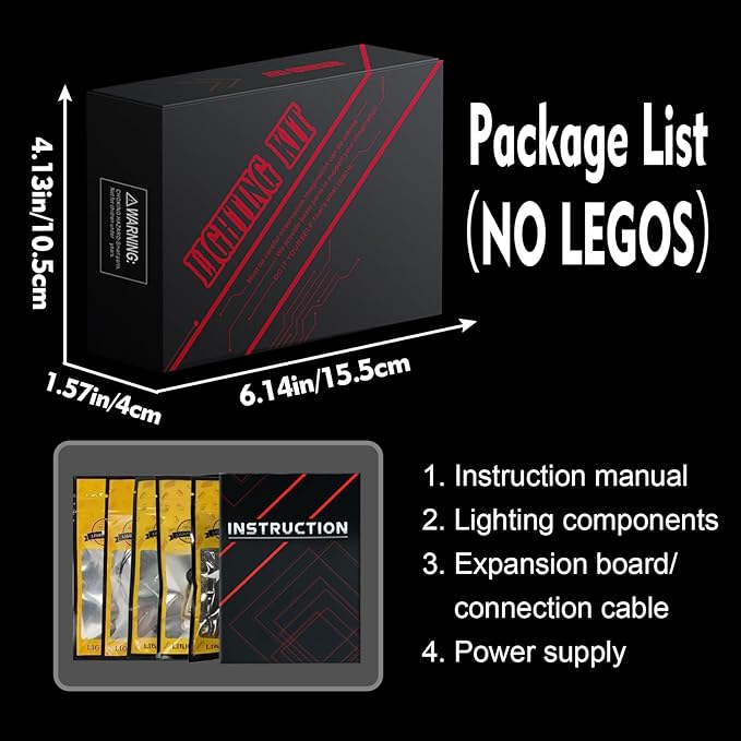LED Lighting Compatible with LEGO Bonsai Tree 10281 - JUST Lights, Light Kit Compatible with LEGO 10281, Giving Light to Model, NOT Included The Model Set（Customized Version）