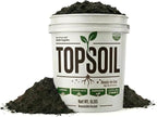 All Purpose Topsoil 6 lb Pail, Premium Garden Planting Soil for Indoor Outdoor Plants, Flowers, Vegetables, Shrubs, Raised Beds, Containers and Landscaping