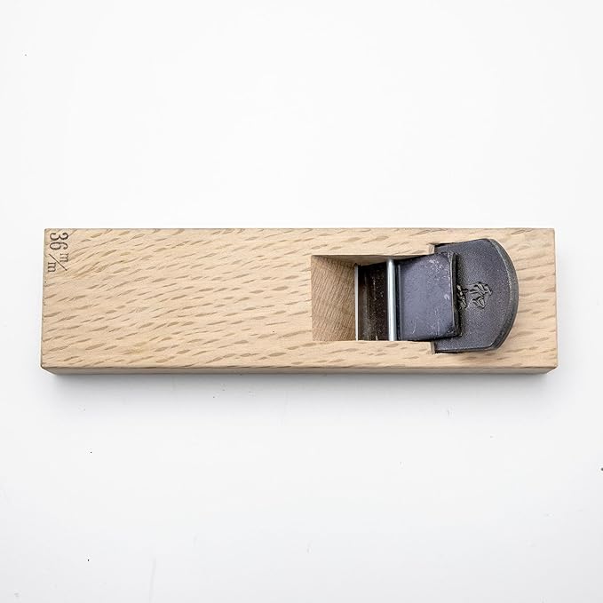 Wazakura Japanese Hand Plane (Kanna) for Smoothing, Woodworking Tool, Made in Japan (36mm)