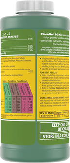 General Hydroponics FloraGro 2-1-6 Plant Food, Part of FloraSeries Advanced Nutrient System for Plants, 16 oz.