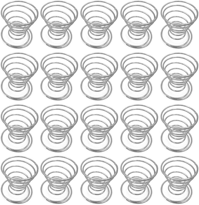 20 PCS Stainless Steel Plant Display Racks Air Plant Stand Airplant Container Make Home for and Fashionable Durabl Metal