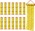 Qualirey Giant Sticky Fly Traps, Fly Strips for Indoor Outdoor Hanging Flying Tapes Non Toxic Ribbon Fruit Gnat Killer for Mosquito Plants House Horse Stable(442.95ft,Yellow,15 Pcs)