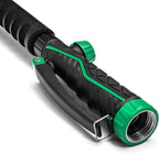 Rain Bird TRNZL8PWAND16 16" Watering Wand Garden Hose Nozzle, Front Trigger, Carbon Fiber Texture, 8-Pattern