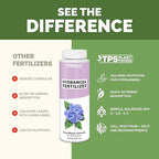 Hydrangea Fertilizer – Liquid Plant Food for Bigger Blooms, Rich Flower Color & Stronger Root Development, 8 oz