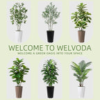 Artificial Dracaena Plant Indoor 5FT Fake Tree with Mocha Diamond Planter Faux Yucca Tall Fake Floor Plant Potted Artificial Trees for Home Office Living Room Decor Indoor