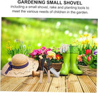 Toyvian 1set Garden Tool Kit Indoor Gardening Tools Wooden Handles for Potted Plants Bonsai Care and Flower