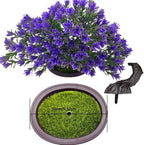 Artificial Bonsai Tree Juniper Faux Plants Indoor Small Fake Plants Decor with Black Pots for Home Table Office Desk Bathroom Shelf Bedroom Living Room Farmhouse Decorations