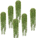 SzJias 6 Pcs String of Pearls Plant Artificial Hanging Succulents Plants for Home Garden Decor