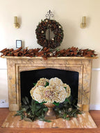 ZYTUYO 5 Pcs Champagne Mauve Silk Hydrangeas Artificial Flower Boho Dried Touch 20'' Faux Hydrangeas for Indoor Home Decor Kitchen Living Room Outdoor Porch Wedding Flower Arrangement