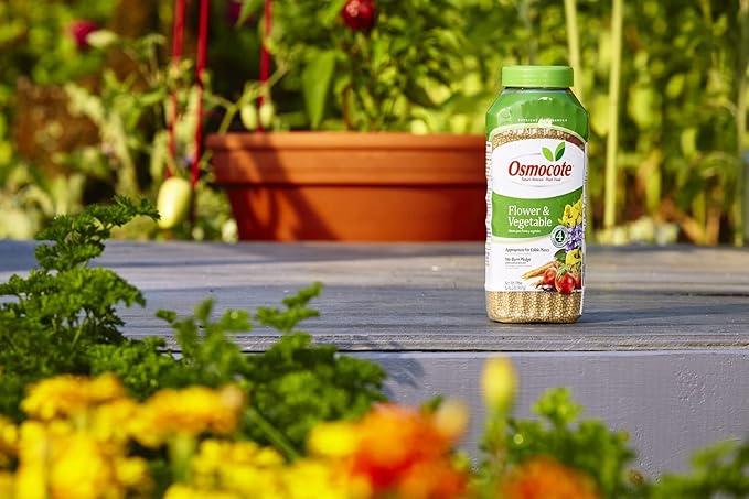 Osmocote Smart-Release Plant Food, Flower & Vegetable, Plant Food for Vegetables and More, 2 lb.