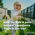 Total Lawn by Lawnbright - Kids & Pet Safe - Phosphorus Free Liquid Fertilizer for Any Grass Type - Lawn Fertilizer with Sea Kelp - Sprayer Included (32 fl. oz)