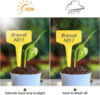 Plant Labels 120pcs with Garden Plant Markers Pen of Outdoor Waterproof,Color T-Type Plant Tags and Permanent Marking Pen, Garden Labels Gardening Gifts for Women Men