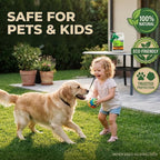 Nature’s Dome Pest Control Concentrate Spray 12 Oz | Natural, Eco-Friendly Bug & Ant Spray that Makes 1 Gallon | Eco-Friendly Bug Spray for Flea, Ticks, Ant & Mosquitos | Safe for Pets & Kids