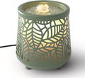 Homedics Indoor Relaxation Fountain with Light & Natural Sound, Tabletop Water Fountain for Home or Office, Small Indoor Water Fountain with Quiet Pump, Soothing Zen Desktop Decor (Green)