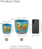 Retirement Gifts for Woman 2026: Happy Retirement Gifts for Women Nurse Teacher Coworker - Unique Retired Garden Gifts for Decoration - Hand-Painted Plant Pot Present with Gift Box and Card