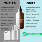 Big Leaf Energy, Neem Oil Concentrate + Essential Oils for Plants and Leaf Care - Organic, Non-GMO, Ready to Mix, Multi-Purpose Leaf Wellness (Makes 32-90 gallons)