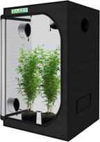 zazzy Grow Tent, 48"x48"x78" Growing Tents for Indoor Plant 600D Mylar Hydroponic Grow Tent High Reflective Growing Tent Room for Indoor Plant Fruit Flower Veg