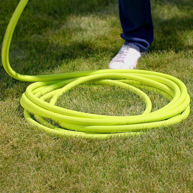 Flexzilla Garden Hose 3/4 in. x 100 ft., Lightweight All-Weather Water Hose, Durable and Flexible, Leak-Free Connections