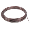 PATIKIL 1mm Bonsai Training Wire, 1 Roll Floral Wire Stems Anodized Aluminum Tree Wire 32.8 Feet Total for Gardening Branch Fixing, Brown