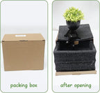 Zerzsy Small Fake Plants with Human-Shaped Pots Office Decor for Women and Men, Cute Faux Plants Indoor for Office or Home Decoration- Set of 1
