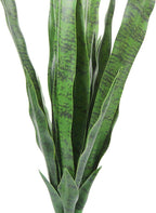 Bird Fiy Artificial Snake Plants 30" Faux Agave Fake Sansevieria Artificial Silk Plant for Home Garden Office Store Decoration 4 Pcs (Green)