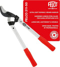 FELCO F211-50 Swiss Made Loppers for Gardening – 20" Lightweight Precision Loppers for Tree Trimming | Tree Branch Cutters | Tree Trimmer Tool with Curved Bypass Blade | I-Beam Handles | Landscape