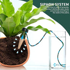 BYDOLL Plant Self-Watering Stakes Automatic Watering Terracotta Spikes for Indoor Outdoor Plants,Houseplant Insert Devices for Vacation use,Bonsai Drip Irrigation System (5 Pack)